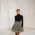 Boho Flared Skirt