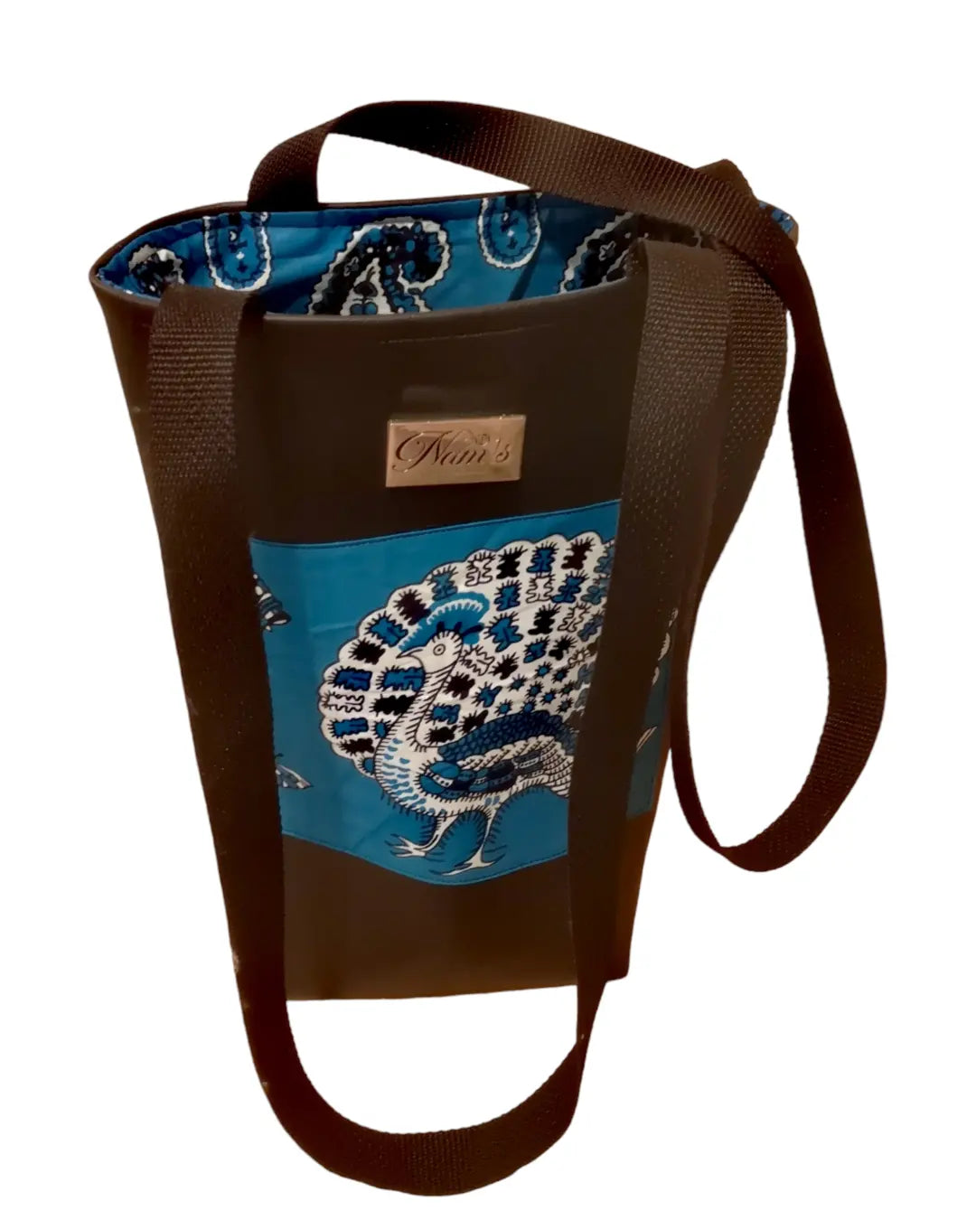 Safir Tote Bag Midi with a Magnet Clasp