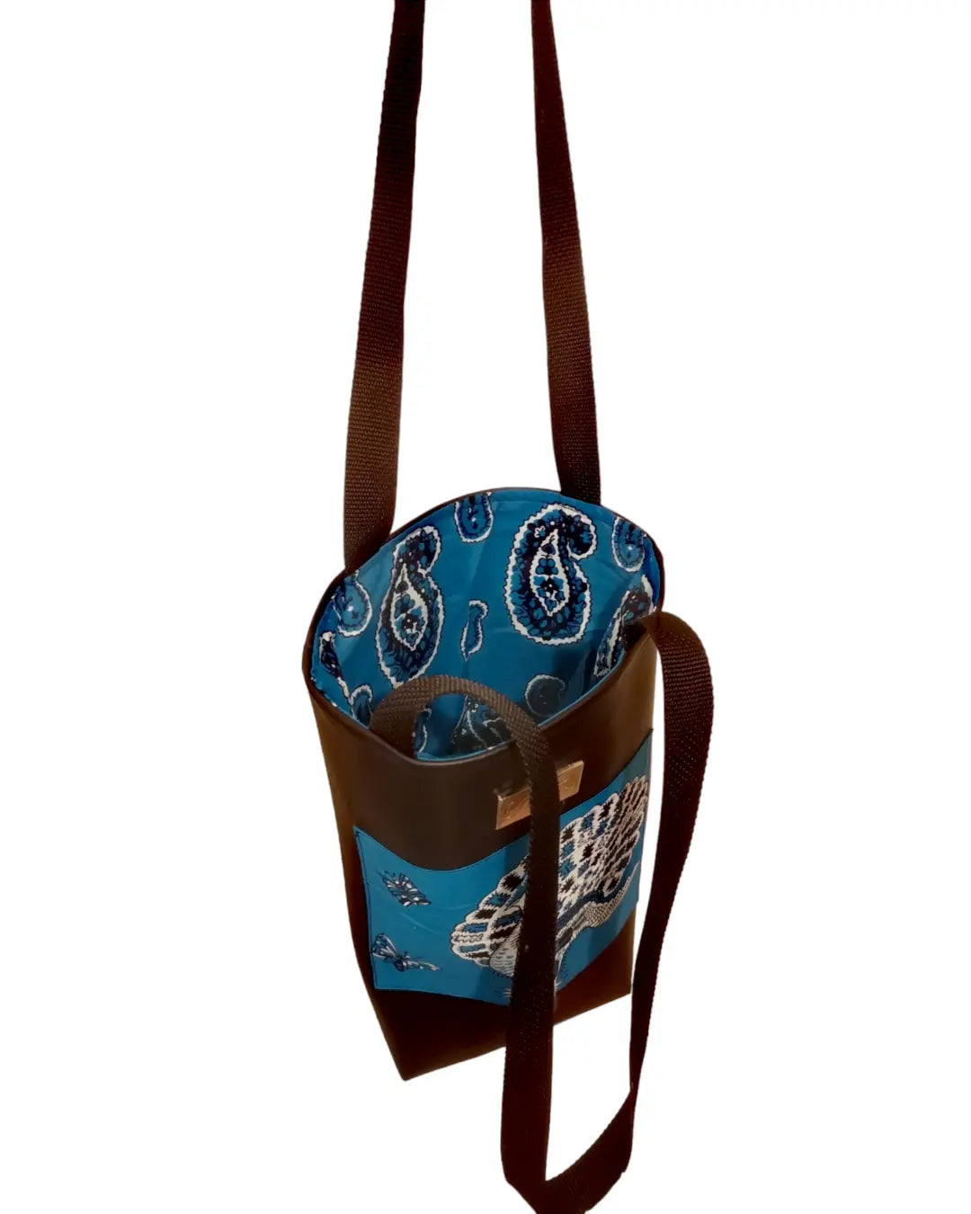 Safir Tote Bag Midi with a Magnet Clasp