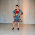 Jacket Gown & Bermuda Shorts