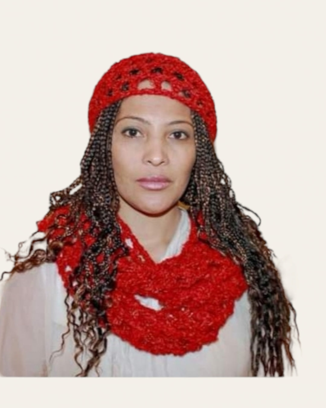 Zawadi Wool Crotchet Scarf